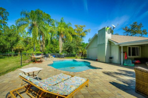 Ormond Beach Retreat with Private Pool and Grill!
